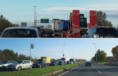 Preko 150 kamiona paraliziralo promet u Zagrebu: Dosta nam je što satima čekamo na granici