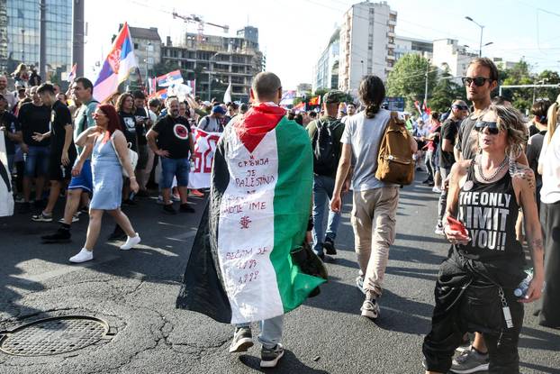 Beograd: Veliki studentski prosvjed Vidimo se na Vidovdan