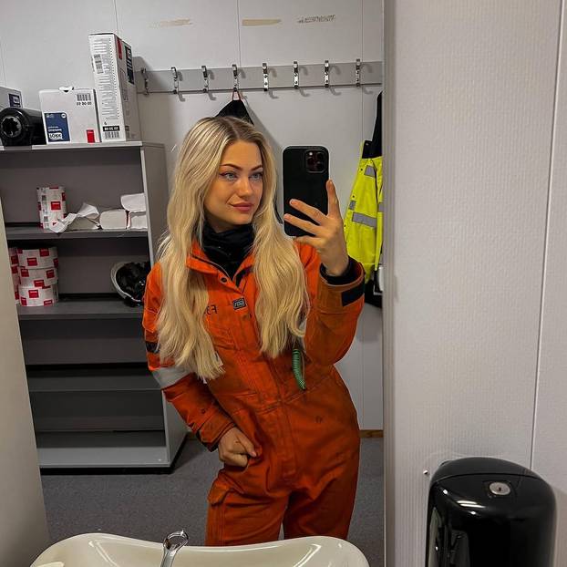 FOTO Plavokosa Skandinavka: Ljudi budu u šoku kad doznaju da radim na naftnoj platformi!