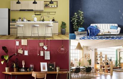 Kako odabrati najbolje boje za zidove: Crvena je idealna za ured i rad, a žuta za kuhinju