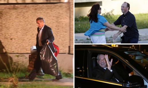 FOTO Suze, poljupci i - očaj na licu. Ovako su političari ulazili i odlazili iz zatvora u Remetincu