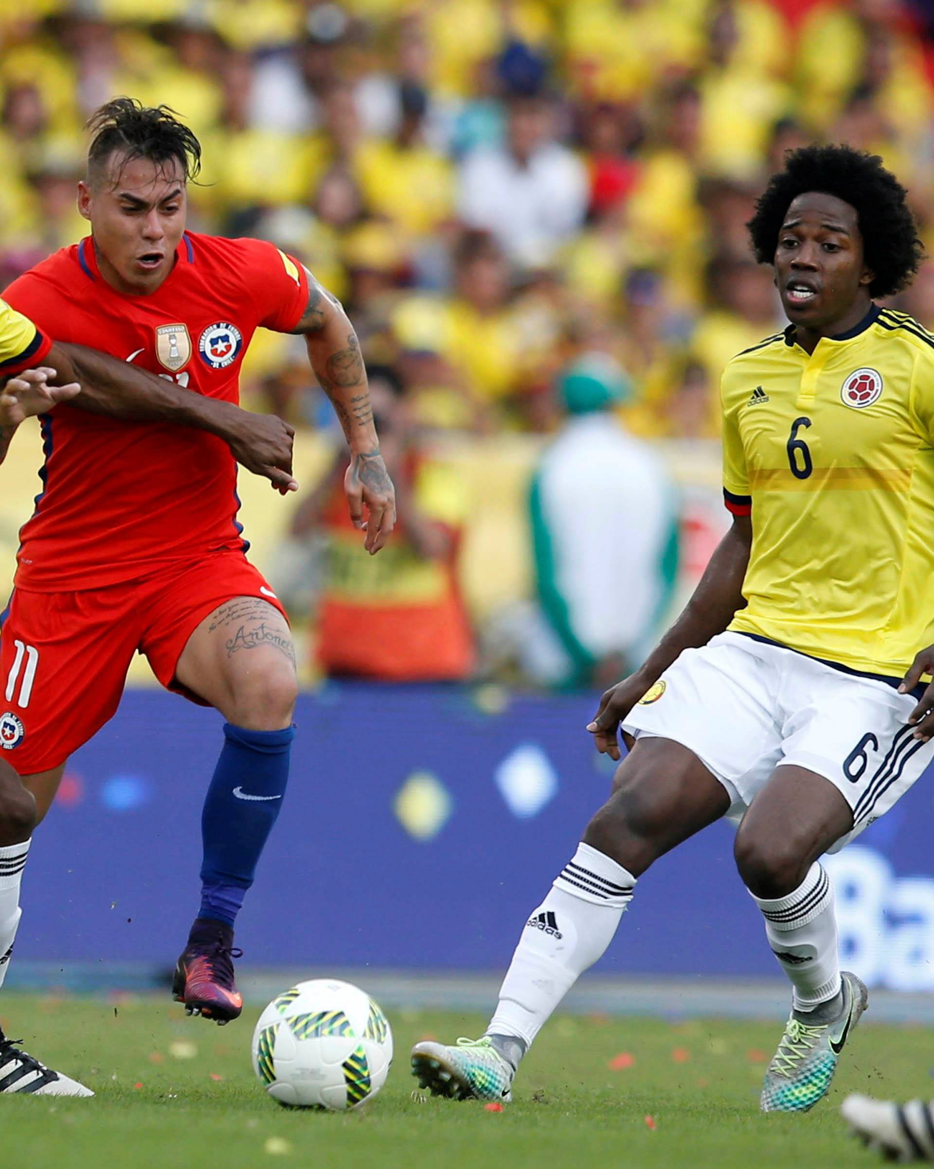 Football Soccer - Colombia v Chile - World Cup 2018 Qualifiers