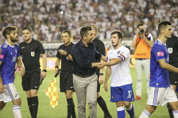 Split: HNK Hajduk i GNK Dinamo u okršaju 7. kola Prve HNL na Poljudu