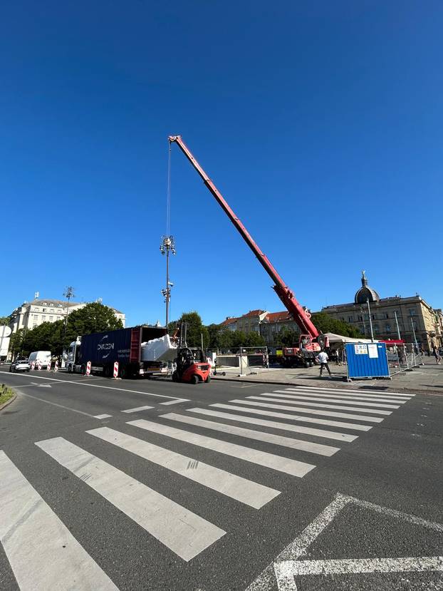 FOTO Nove stube za Importanne centar konačno stigle u Zagreb