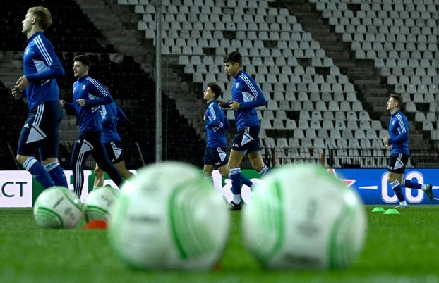 Solun: Trening GNK Dinama uoči uzvratnog susreta 1/8 finala UEFA Konferencijske lige