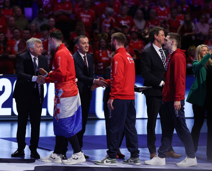 Dodjela medalja hrvatskoj rukometnoj reprezentaciji