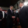 FOTO Novi susret Milanovi&cacute;a i Plenkovi&cacute;a: Rukovali se na obilje&zcaron;avanju Hrvatske vojske