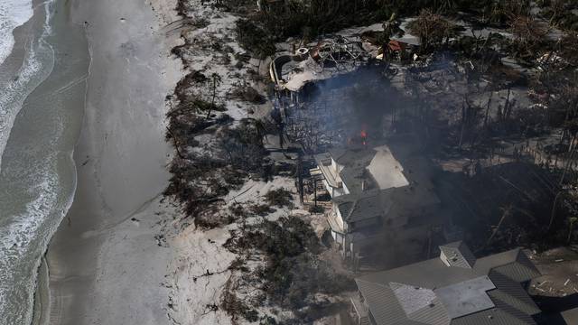 Hurricane Ian aftermath in Florida