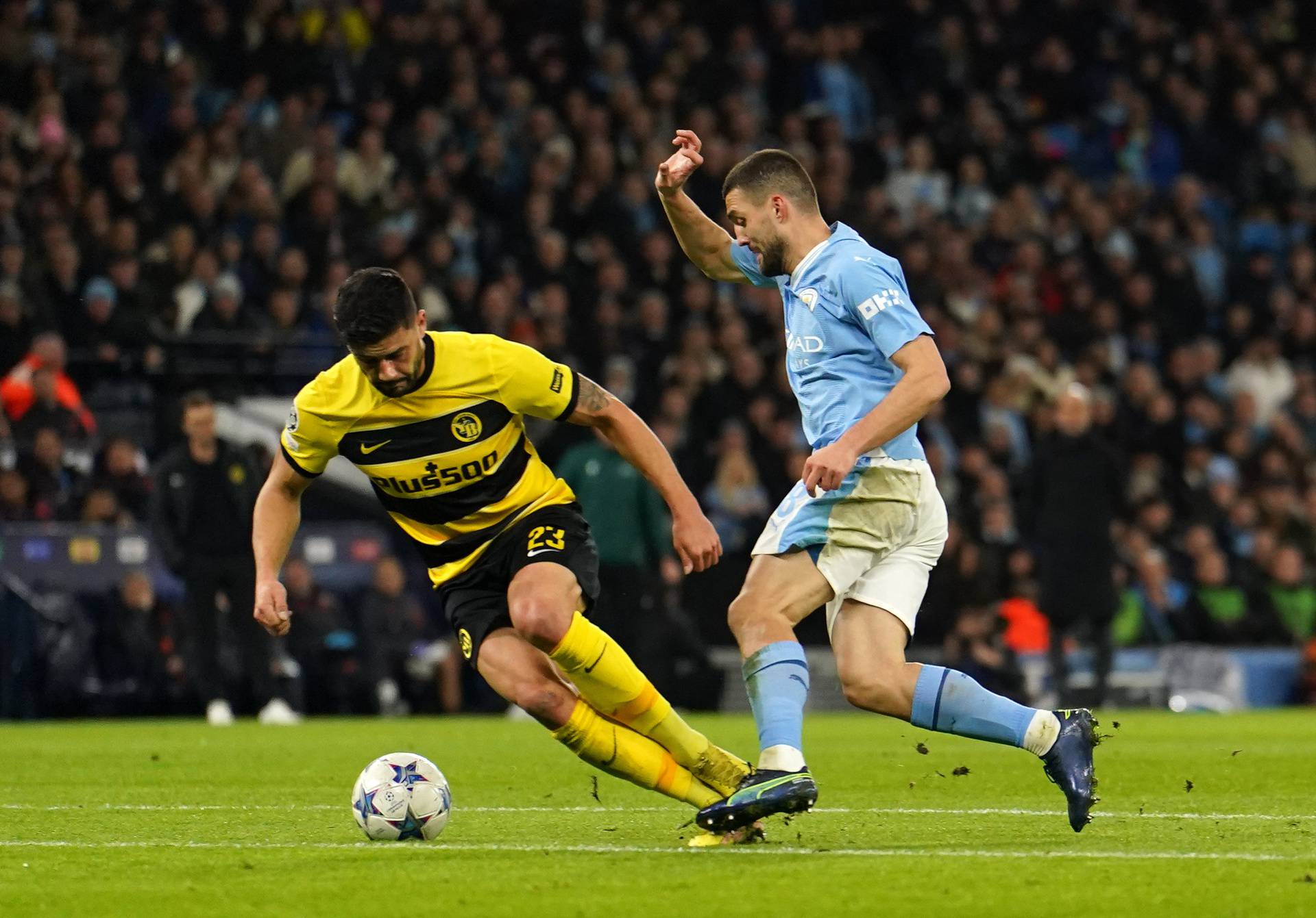 Manchester City v BSC Young Boys - UEFA Champions League - Group G - Etihad Stadium