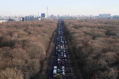 FOTO Prosvjednici blokirali Njemačku: Ovako izgleda Berlin