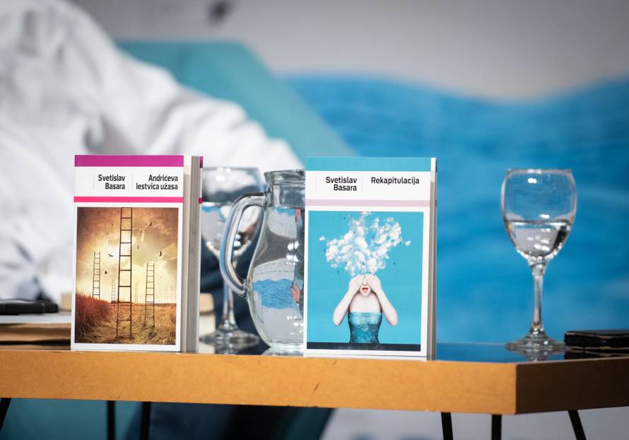 Zagreb: Svetislav Basara gostovao na tribini Festivala svjetske književnosti "Razotkrivanje" 