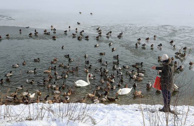 Sveta Nedelja: Zimska idila na jezeru Kipišće