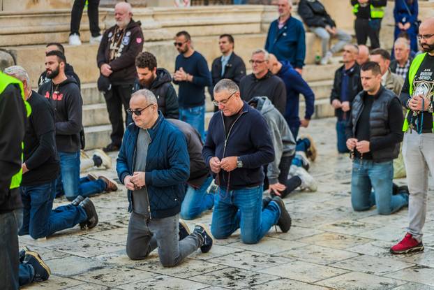 Split: Molitelji na Peristilu okupili su se i ove prve subote u mjesecu
