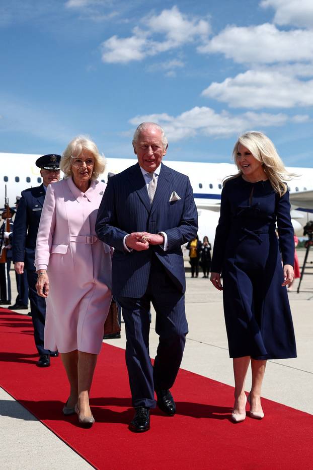 Britain's King Charles and Queen Camilla in the United States for state visit
