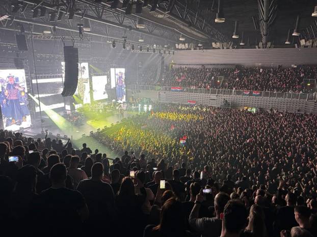 FOTO Evo kakva je atmosfera na 2. koncertu Marka Perkovića Thompsona u Areni Varaždin