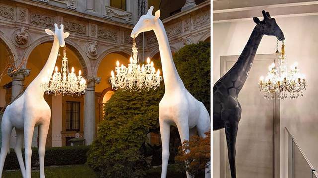 'Zaljubljene žirafe' držat će vam lustere u kući za 20.000 kuna