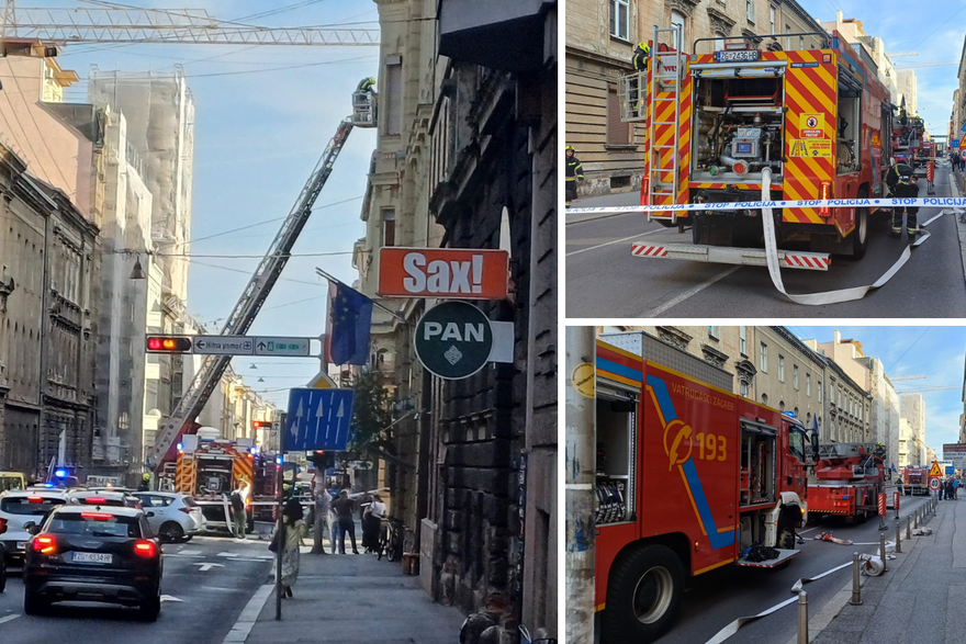 Drama u centru Zagreba