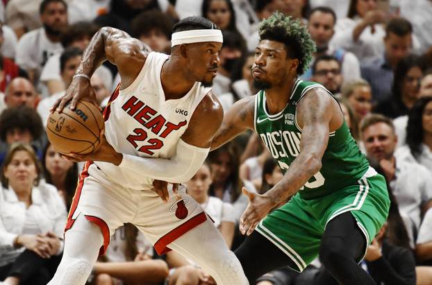 NBA: Playoffs-Boston Celtics at Miami Heat