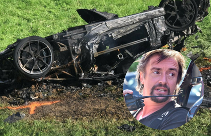 Rimčev auto potpuno izgorio: Hammond prebačen u bolnicu