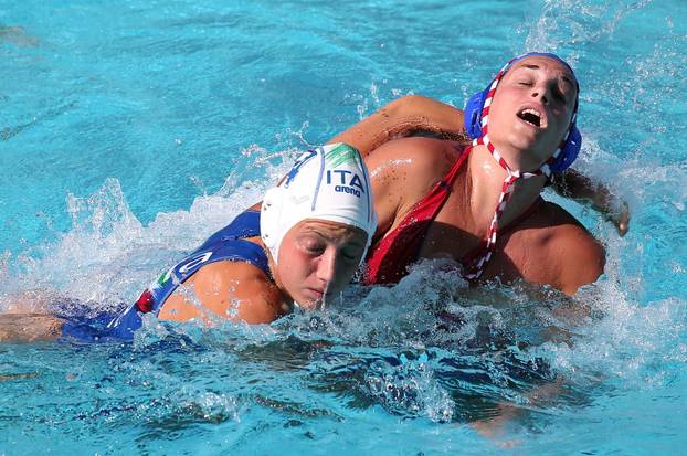 Hrvatske vaterpolistice teško poražene od Italije rezultatom 24:3 na Europskom vaterpolo prvenstvu