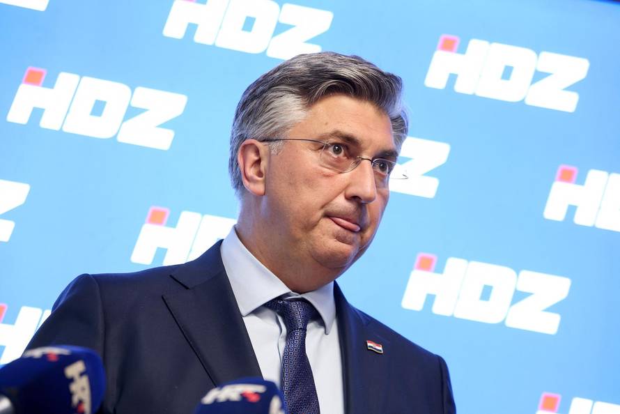 Zagreb: Andrej Plenković dao je izjavu nakon sjedice predsjedništva stranke