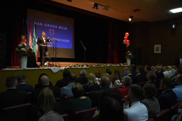 09.09.2024., Buje: Predsjednik RH, Zoran Milanovic na proslavi dana grada Buja.