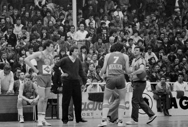 Druga utakmica finala play-offa Prvenstva Jugoslavije 1986. godine, KK Cibona - KK Zadar