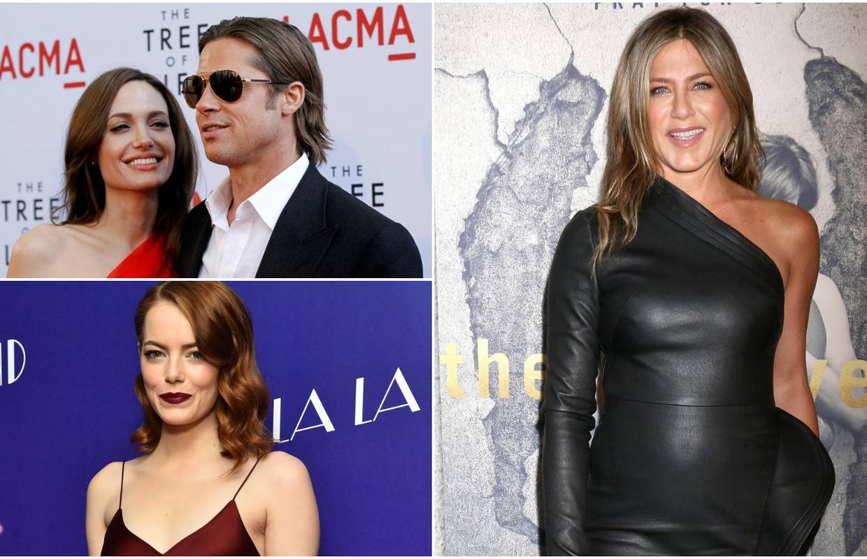 Angelina, Brad Pitt i Jennifer Aniston 'pobjegli' od interneta