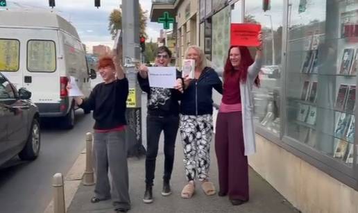 VIDEO Usred Zagreba na ulici su slavile Nobela za mađarskog pisca! I to s dobrim razlogom...