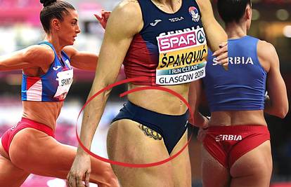 FOTO Slike prije i poslije: Srpska atletičarka ima novo prezime, a na preponi više nema tetovažu
