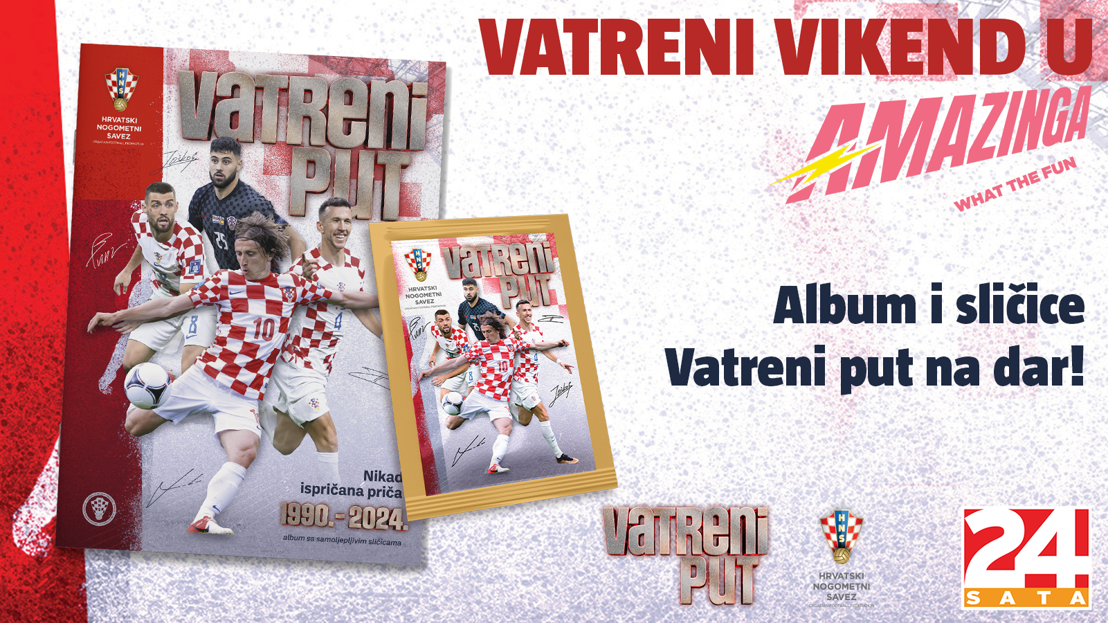 Amazinga do kraja svibnja dijeli album i sličice 'Vatreni put'!