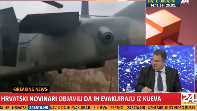 Emisija iz studija 24sata: Hrebak i Čačić o stanju u Ukrajini i preslagivanju Vlade