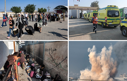 Otvorena granica s Egiptom, u tijeku evakuacija stranaca i teško ranjenih iz opkoljene Gaze