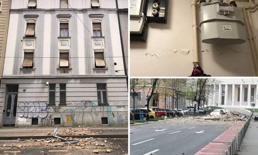 Zagreb je podrhtavao i u noći, Slovenija nam poslala pomoć