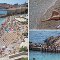 FOTO Stiže jesen, a na plaži u Dubrovniku se traži mjesto više!