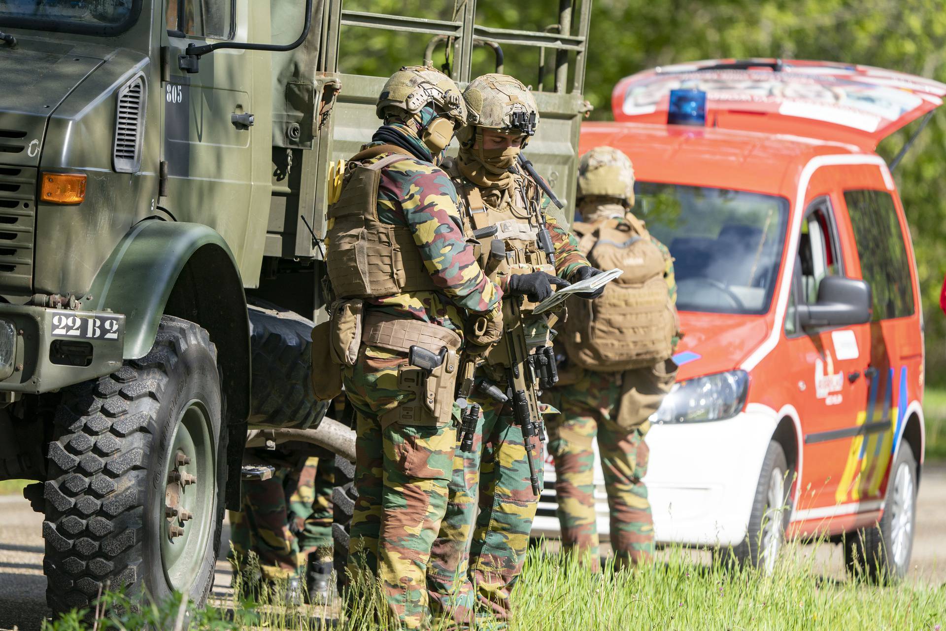 Right-wing extremist professional soldier still on the run in Belgium