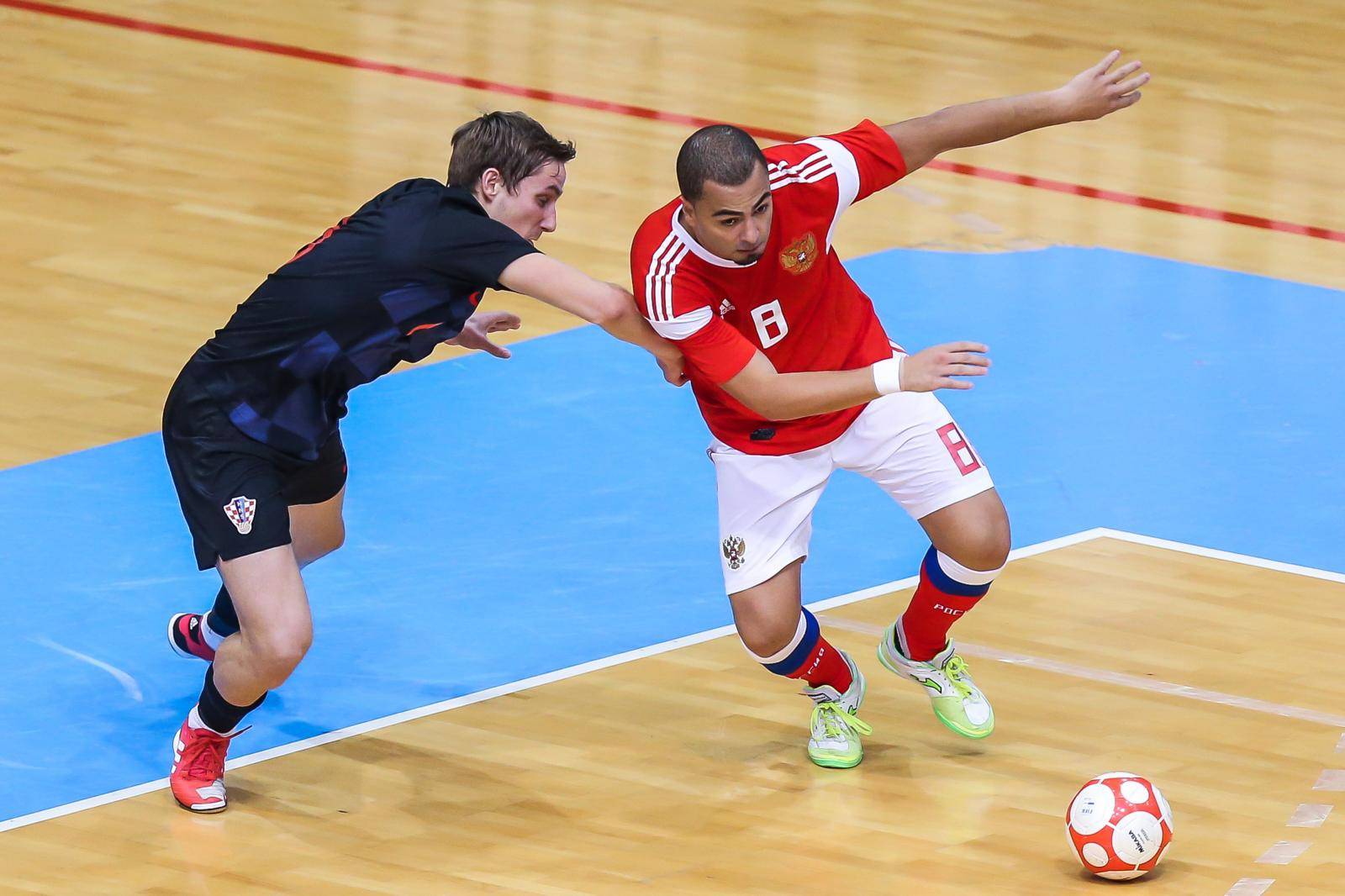 Osijek: Elitno kolo kvalifikacija za Svjetsko prvenstvo u futsalu, Rusija - Hrvatska