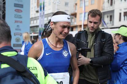 FOTO Završio je Zagrebački maraton. Neki se okupali u Manduševcu, bilo je i suza...