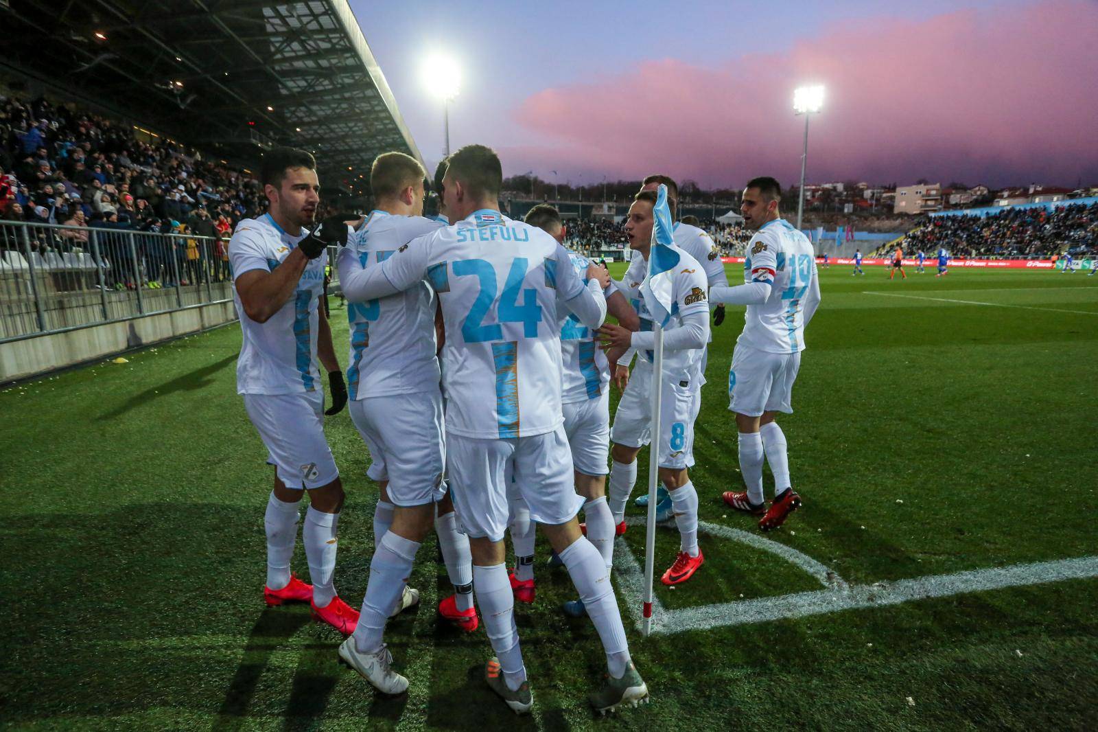 Rijeka i Dinamo sastali se u četvrtfinalu hrvatskog nogometnog kupa