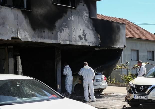 U Velikoj Gorici izgorjela dva Lamborghinija, stambena zgrada i druga vozila
