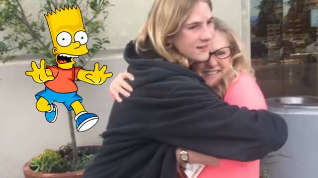 Upoznao Barta Simpsona: Nije mogao vjerovati svojim očima