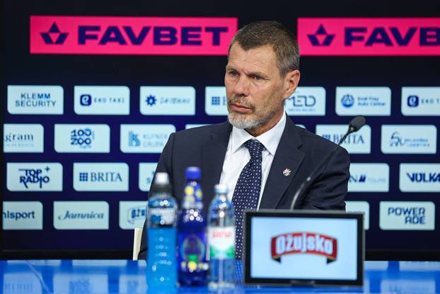 Zagreb: Na konferenciji za medije Dinamo predstavio novog trenera Maria Kovačevića