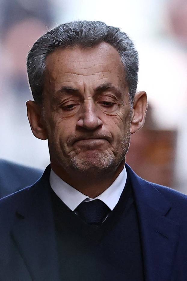 Former French President Sarkozy goes to jail to begin five-year sentence