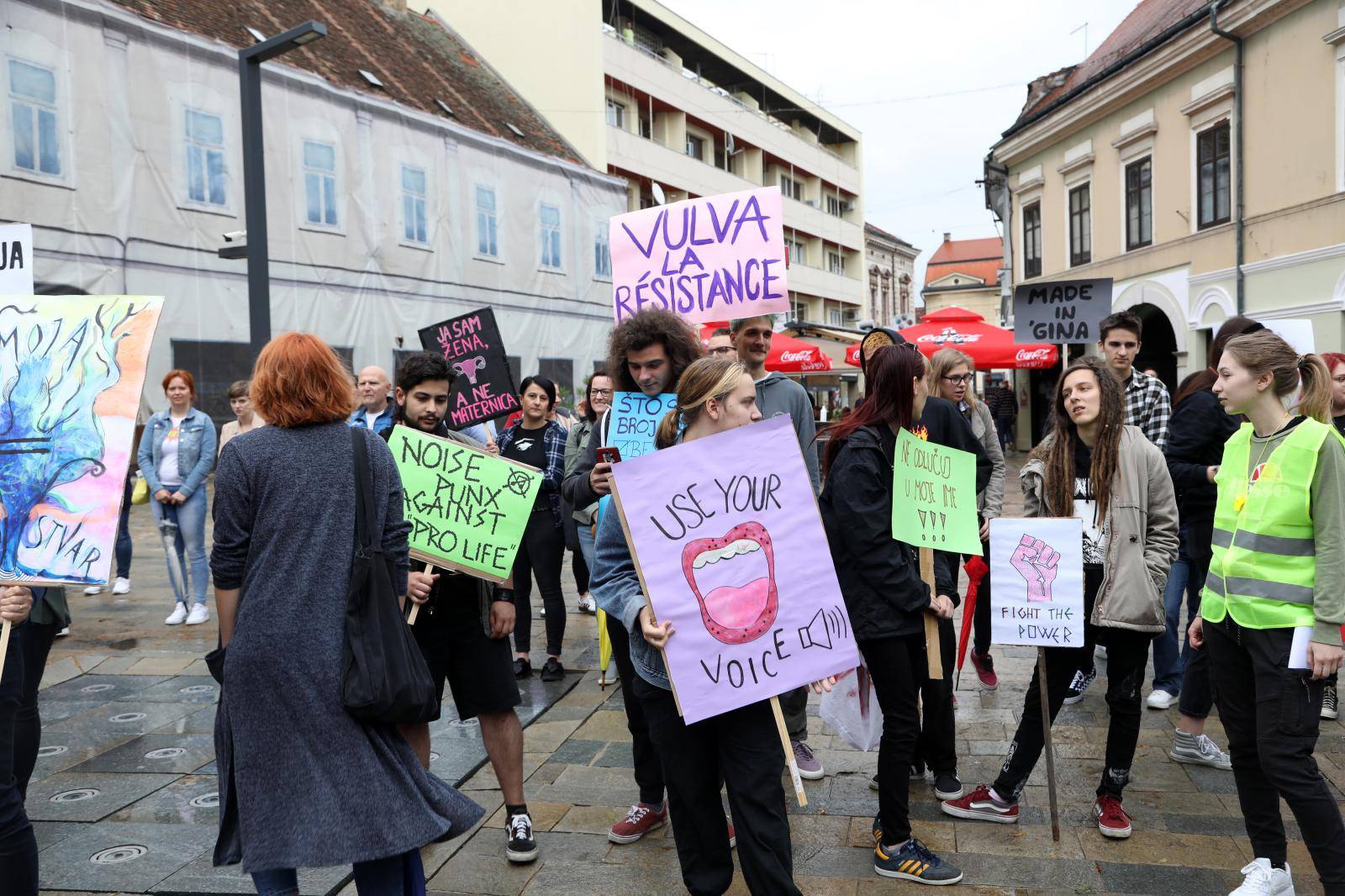 Sisak: Protuprosvjed Hod za slobodu