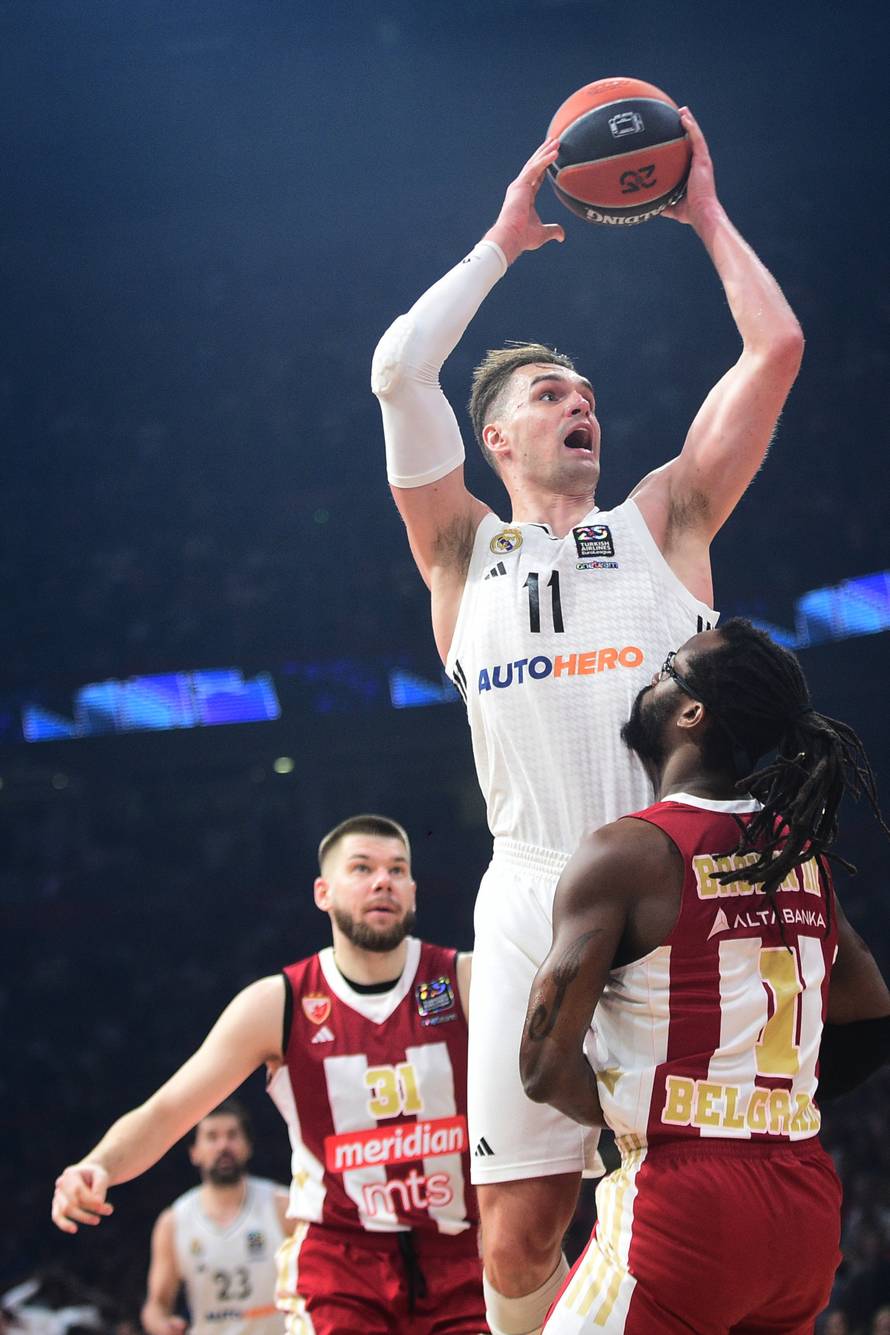 Beograd: 32. kolo Eurolige, Crvena Zvezda Meridianbet - Real Madrid
