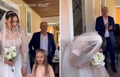 Djevojčica uhvatila mladenku za ruku i razgalila svatove: Nema tih para da kupite moju tetku!