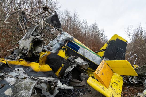 Počelo je uklanjanje turskog Airtractora koji je pao kod Senja