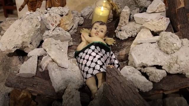 VIDEO Mali Isus na ruševinama: Crkva u Betlehemu ove godine nema tradicionalne jaslice