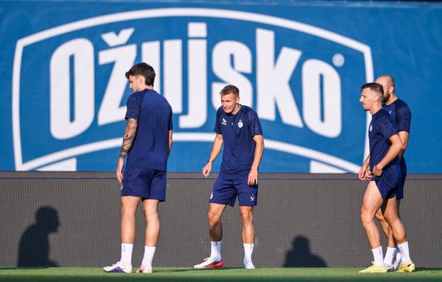 Zagreb: Trening igrača Dinama 