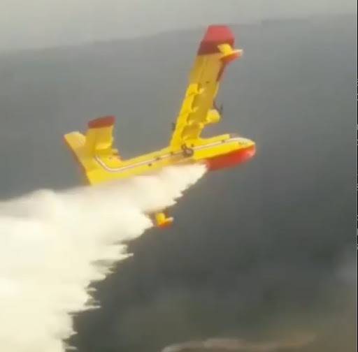 VIDEO Spektakularna vožnja pilota kanadera u Makarskoj: 'Je***e koji luđak...'